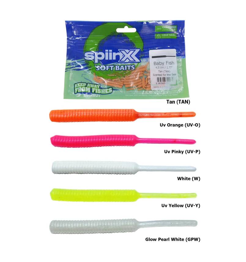 Spiinx Baby Fish 4.5cm Lrf SilikonYem - 1