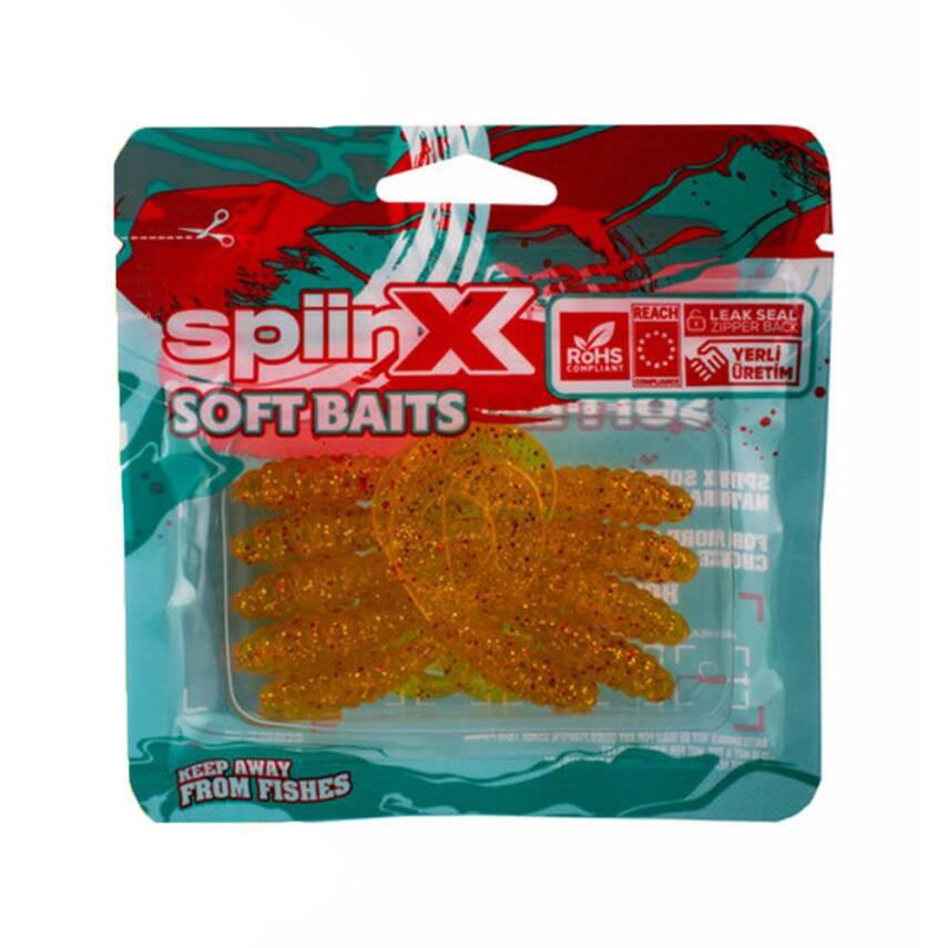 Spiinx Crazy Tail Kuyruk 75mm Silikon Yem - 7