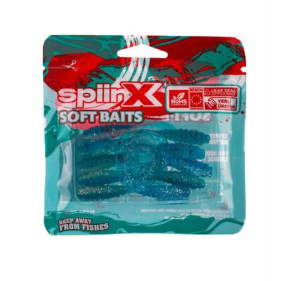 Spiinx Crazy Tail Kuyruk 75mm Silikon Yem - 11