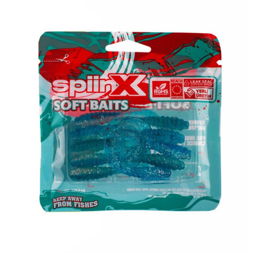 Spiinx Crazy Tail Kuyruk 75mm Silikon Yem - 11