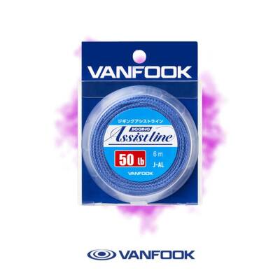 Vanfook J-AL Jigging Assist İpi Mavi - 50LB