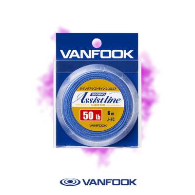 Vanfook J-FC Jigging Assist İpi Mavi - 50LB