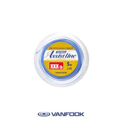 Vanfook J-FC Jigging Assist İpi Mavi - 50LB - 2
