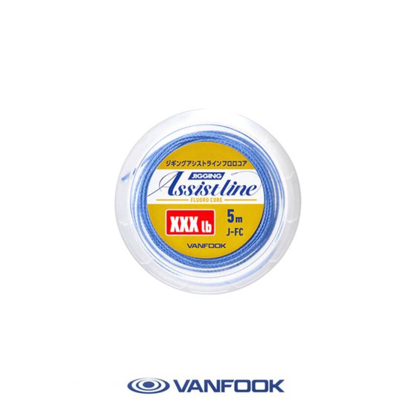 Vanfook J-FC Jigging Assist İpi Mavi - 50LB - 2