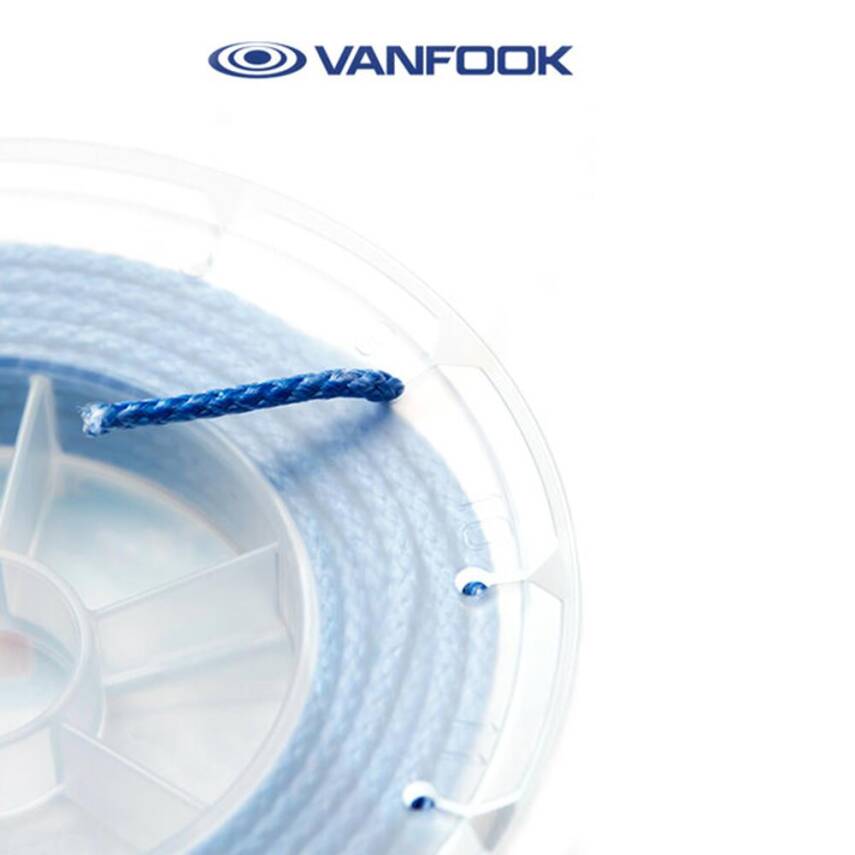 Vanfook J-FC Jigging Assist İpi Mavi - 50LB - 3