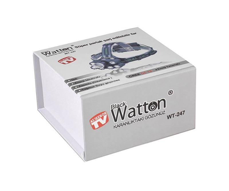 Watton WT-247 Çok Fonksiyonlu En Güçlü Ledli Kafa Feneri - 7