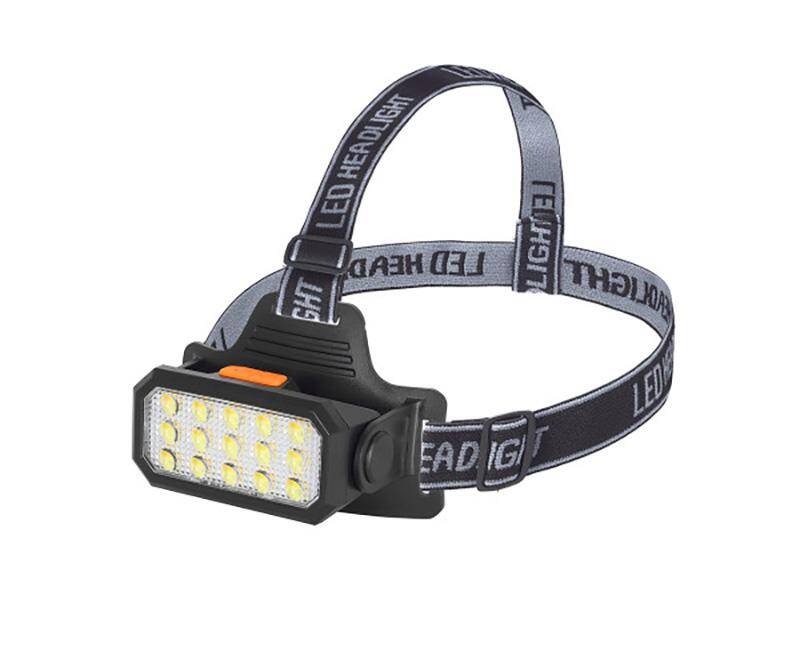 Watton WT-652 15 Ledli Sarı / Beyaz Şarjlı Kafa Lambası  - 1