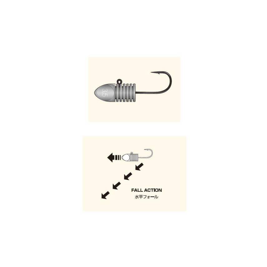Xesta Bullet Ribhead Jighead - 2