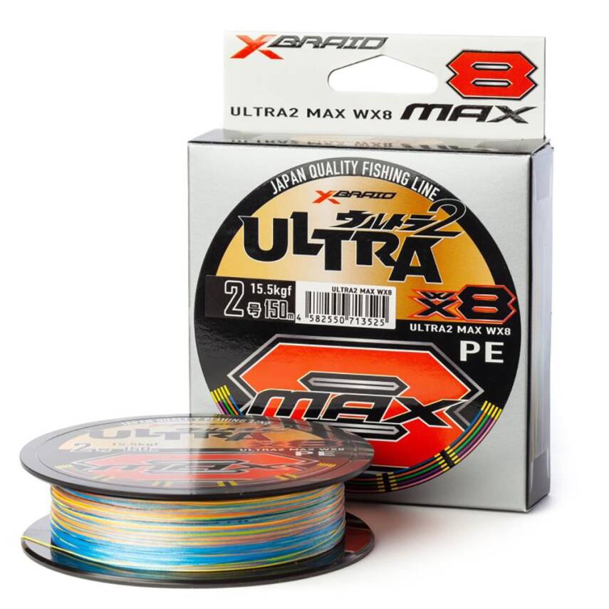 YGK X-Braid Ultra 2 Max 8x 300m Multicolor İp Misina - 1