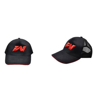 Wily Wear Sandviç Siperli Fileli Siyah Balıkçı Şapkası
