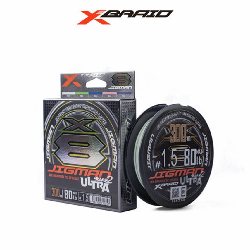 YGK X-Braid Jigman Ultra 8x 300m Multicolor İp Misina - 1