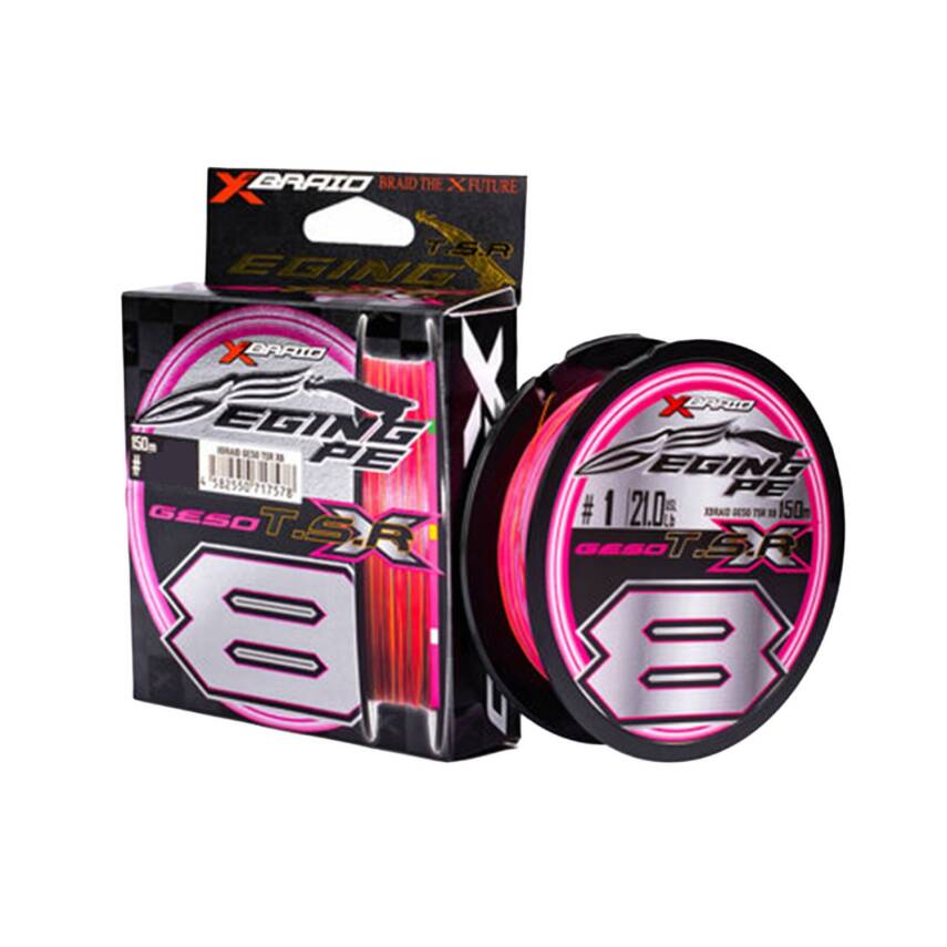 YGK X092 Geso TSR 8x 150m Pink İp Misina - 1